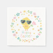 Snijden met bloemen servet (Voorkant)