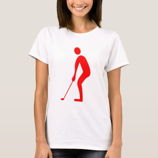 Snijden - rood t-shirt (Voorkant)