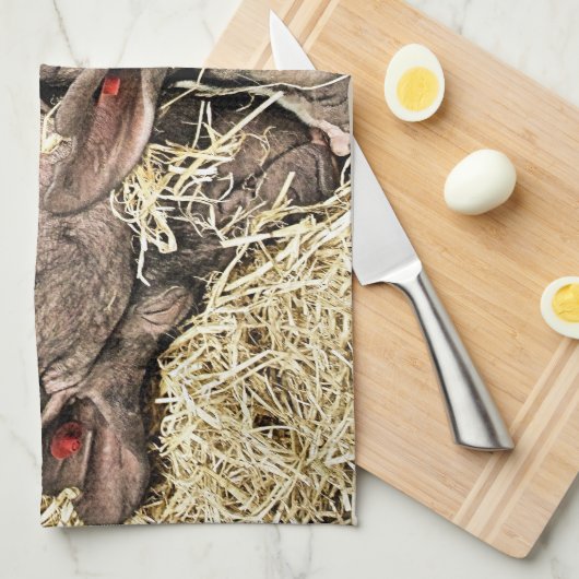 SNIJDEN THEEDOEK (Quarter Fold)