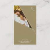 Snijdende Lijnen Deel De Liefde QR Code Kaart (Achterkant)