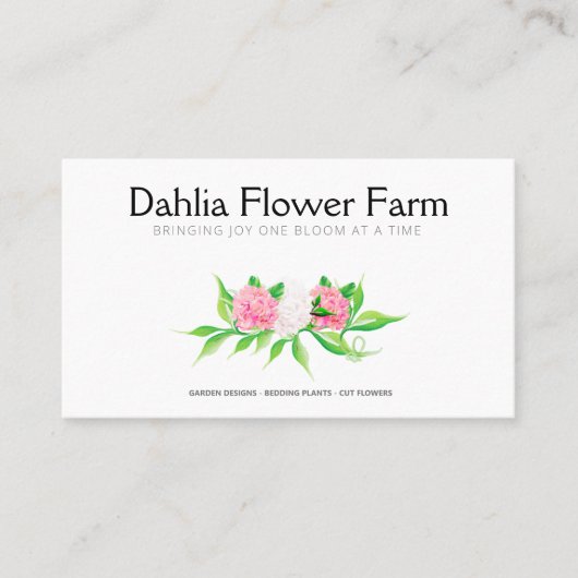 Snijder Boerderij Visitekaartje (Voorkant)