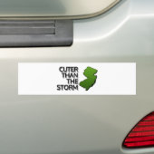 Snijder dan het storm bumpersticker (Op auto)