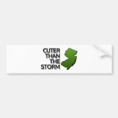 Snijder dan het storm bumpersticker (Voorkant)