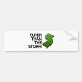 Snijder dan het storm bumpersticker