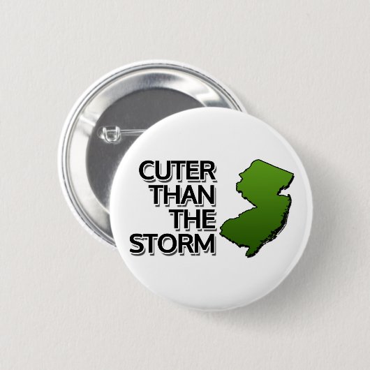 Snijder dan het storm ronde button 5,7 cm (Voorkant /achterkant)