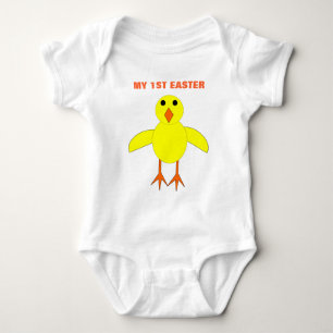 Snijder mijn eerste paasaangepaste Baby Onesi Romper