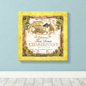 snijdoek met waslabel canvas afdruk (Insitu (Houten vloer))