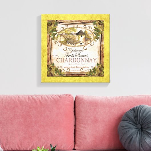  snijdoek met waslabel canvas afdruk (Insitu (Woonkamer))