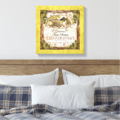 snijdoek met waslabel canvas afdruk (Insitu (Slaapkamer))