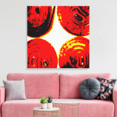 snijdsels canvas afdruk (Insitu (Woonkamer))