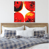 snijdsels canvas afdruk (Insitu (Slaapkamer))