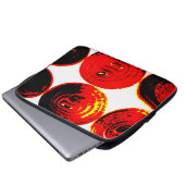 snijdsels laptop sleeve (Voorkant onderkant)