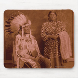 Snijdt de oorlogen en de vrouw van het Beer - rij Muismat