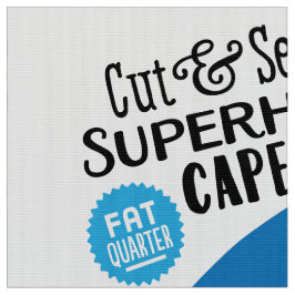 Snijkop en naaiwerk superheld Cape - Fun DIY - Bla Stof
