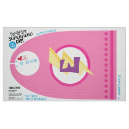 Snijkop en naaiwerk superheld Cape - Fun DIY - Roz Stof