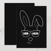 Snijkop paasbundel met zonnebril grappige paasmake kaart (Voorkant / Achterkant)