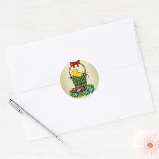 Snijkop Ronde Sticker (Envelop)