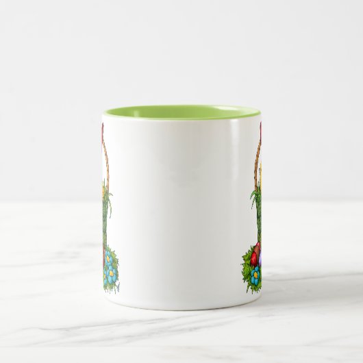 Snijkop Tweekleurige Koffiemok (Center)