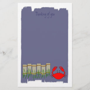 Snijkrabben Briefpapier