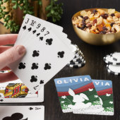 Snijlveer paaspapier cartoon pokerkaarten (Insitu)