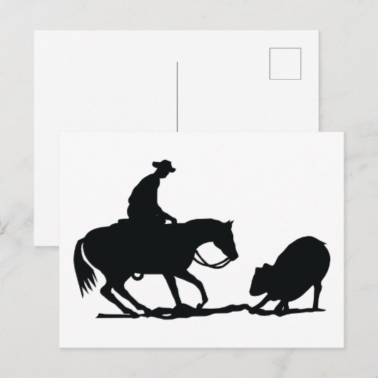 Snijpaard Briefkaart (Voorkant / Achterkant)