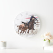 Snijpaard en kalf grote klok (Huis)