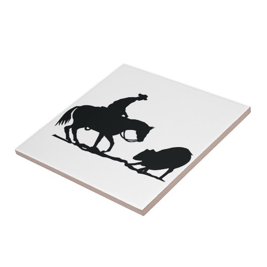 Snijpaard Tegeltje (Zijkant)