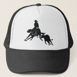 Snijpaarden en koeien trucker pet