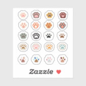 Snijpafdrukken voor petlovers sticker (Vel)