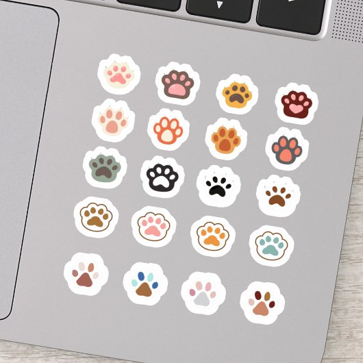 Snijpafdrukken voor petlovers sticker