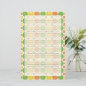  snijpatroon briefpapier (Staand voorkant)
