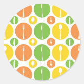  snijpatroon ronde sticker (Voorkant)