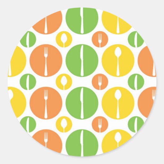  snijpatroon ronde sticker (Voorkant)