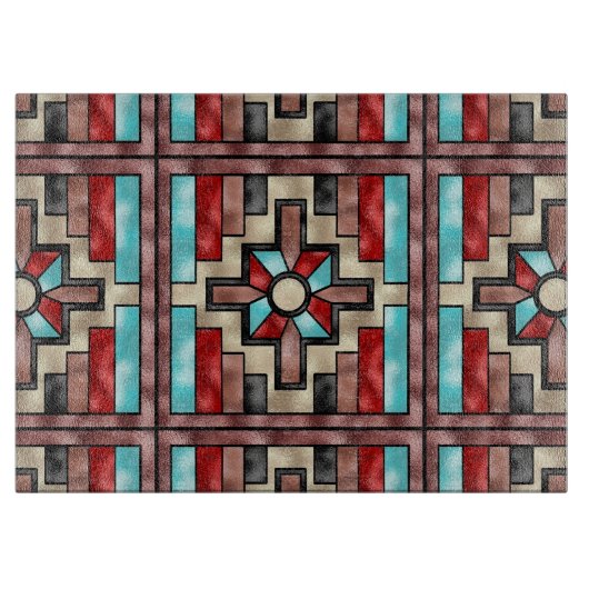 snijplaat van gesmolten glas in het zuidwesten snijplank (Voorkant)