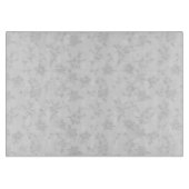 snijplaat van wit floreel glas snijplank (Voorkant)