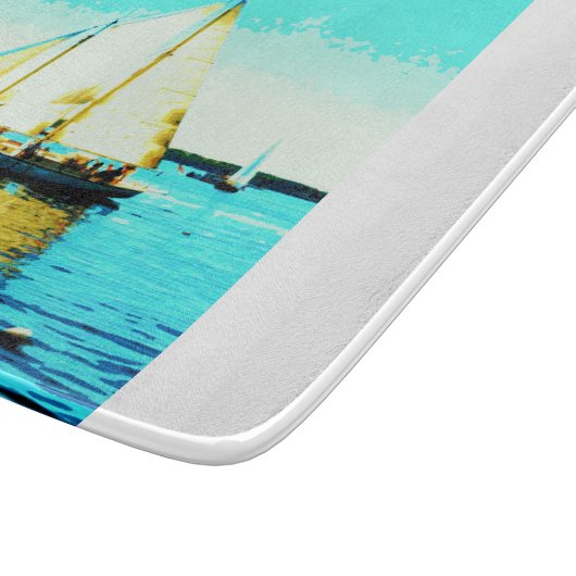 snijplaat van zeilschoppen snijplank (Hoek)