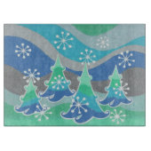 Snijplaat winterbomen snijplank (Voorkant)