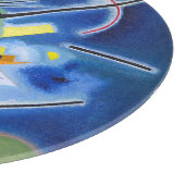 SNIJPLANK - 12" - "Blauw Schilderen" - Kandinsky (Hoek)