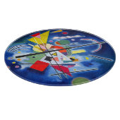 SNIJPLANK - 30 CM - "Blauw Schilderij" - Kandinsky (Hoek)