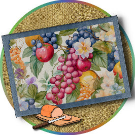 SNIJPLANK - Bedekt met Kleurrijk Fruit