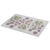 Snijplank - Bubbels in pasteltinten (Hoek)