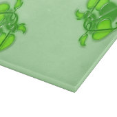 Snijplank - Clusters van groene bladeren (Hoek)