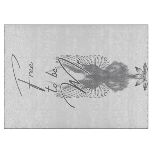Snijplank 'Free to be Me' (Voorkant)