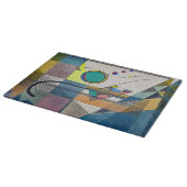 SNIJPLANK - "Groen" - Een Abstract van Kandinsky (Hoek)