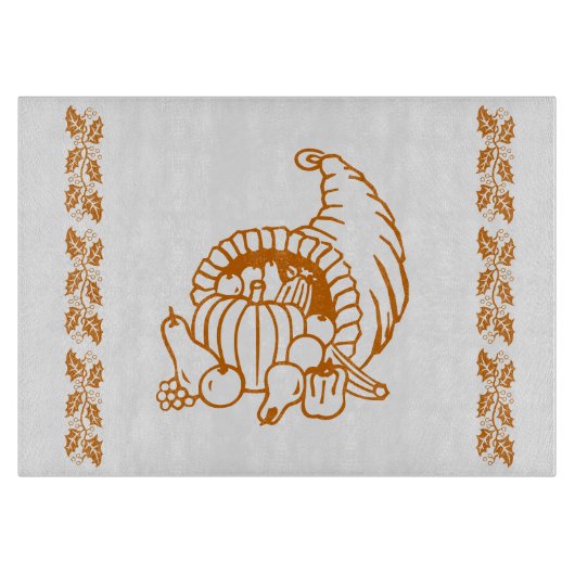 Snijplank - Hoorn van Overvloed (Voorkant)