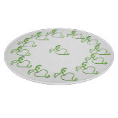 Snijplank - Ivy Leaf Outlines (Hoek)