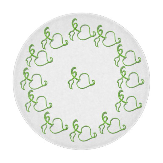 Snijplank - Ivy Leaf Outlines (Voorkant)