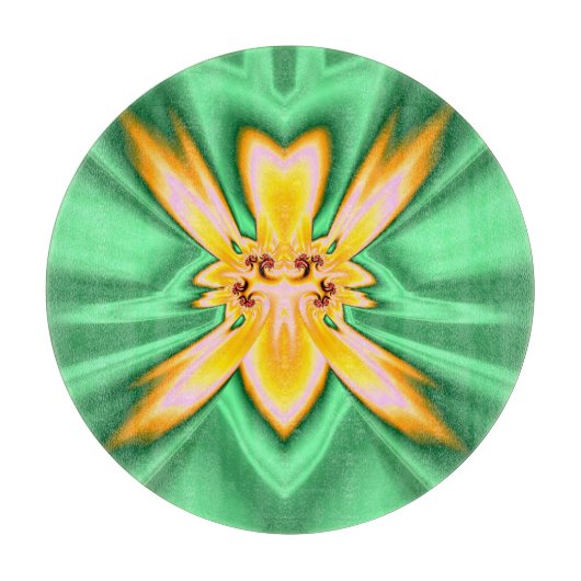 SNIJPLANK ~ KERST originele fractal ontwerp (Voorkant)