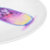 Snijplank met aardbeien Cocktail (Hoek)