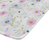 snijplank met bloemenpatroon (Hoek)